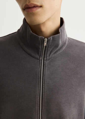 Shrunken Full Zip Polo