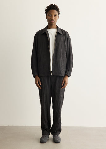 Creasy Zip Up Blouson