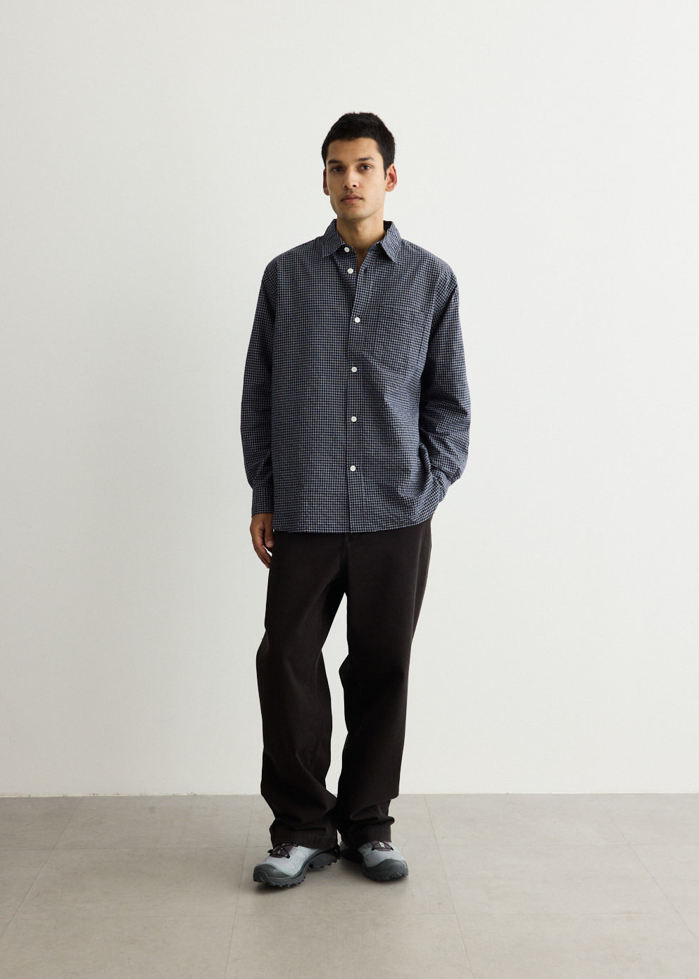 Espevik Check Oversized Shirt