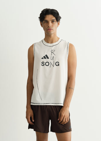 x Song for the Mute ADIRUN01 Running Tank Top