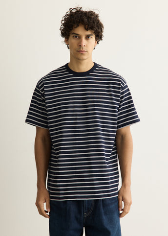 Tri Spun Border Short Sleeve T-Shirt