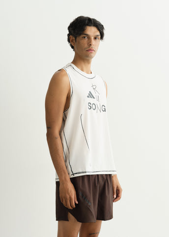 x Song for the Mute ADIRUN01 Running Tank Top