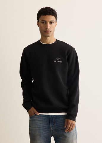 Emblem Fleece Crew Sweatshirt