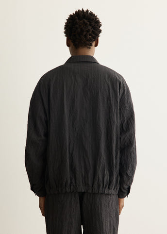 Creasy Zip Up Blouson