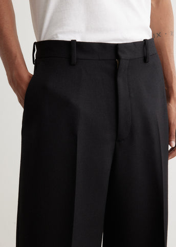 Rany Heavy Wool Twill Shorts