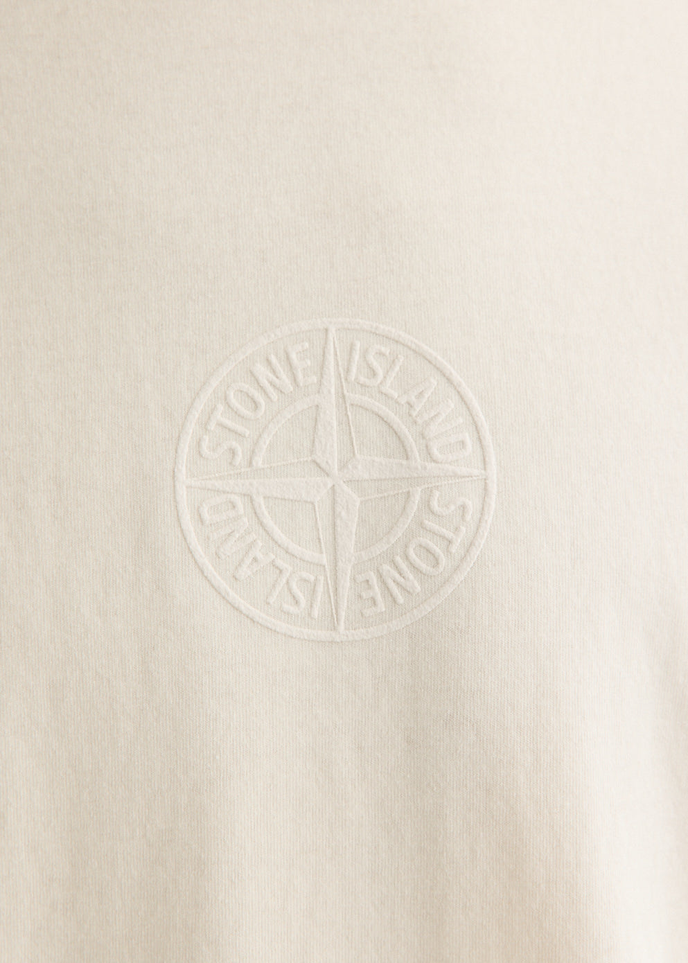 Flocked Camo Compass Print T-Shirt