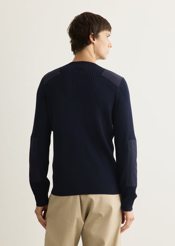 Merino Wool Military Sweater