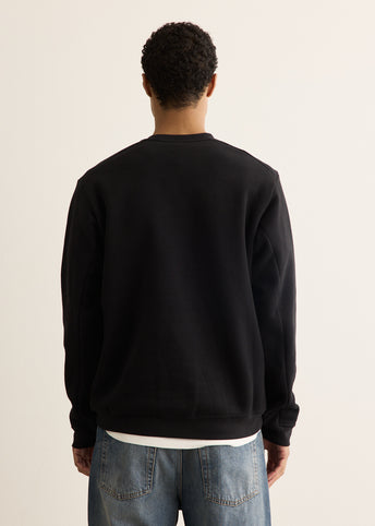 Emblem Fleece Crew Sweatshirt