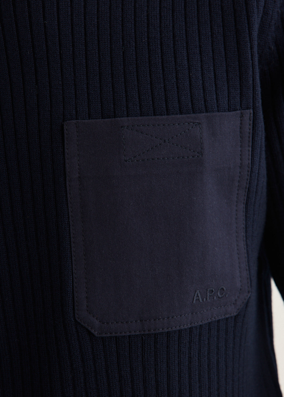 Merino Wool Military Sweater