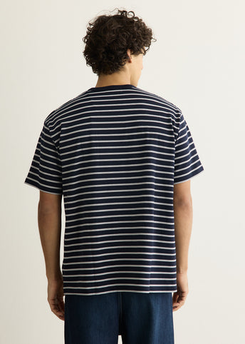 Tri Spun Border Short Sleeve T-Shirt