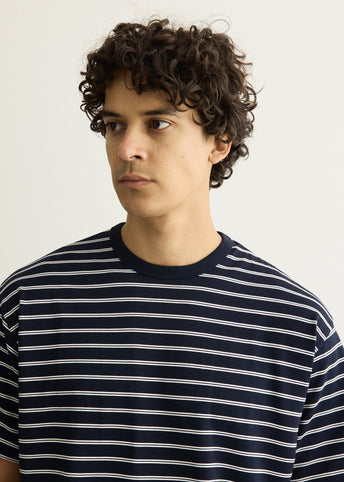 Tri Spun Border Short Sleeve T-Shirt