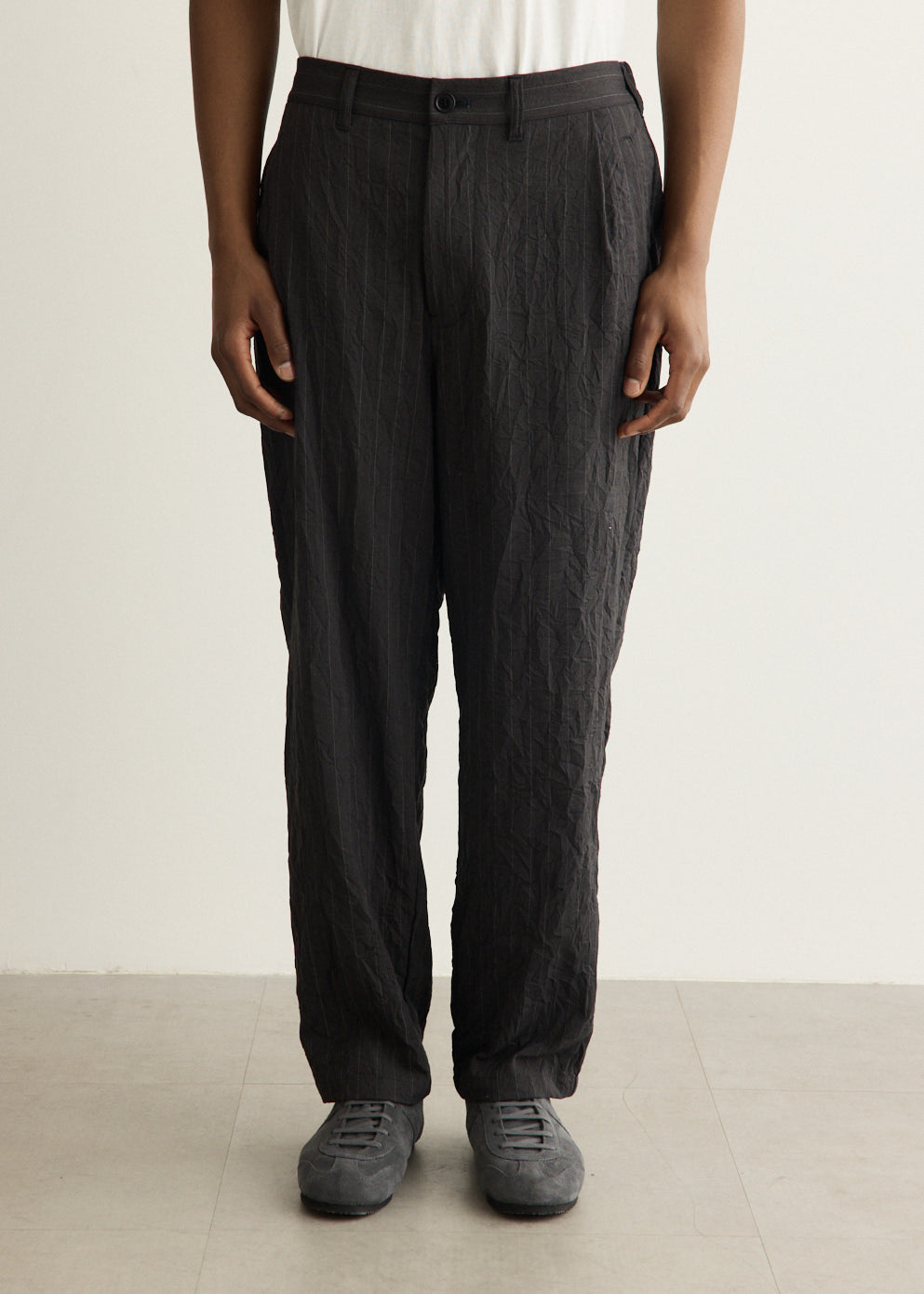 Creasy Pleated Pants