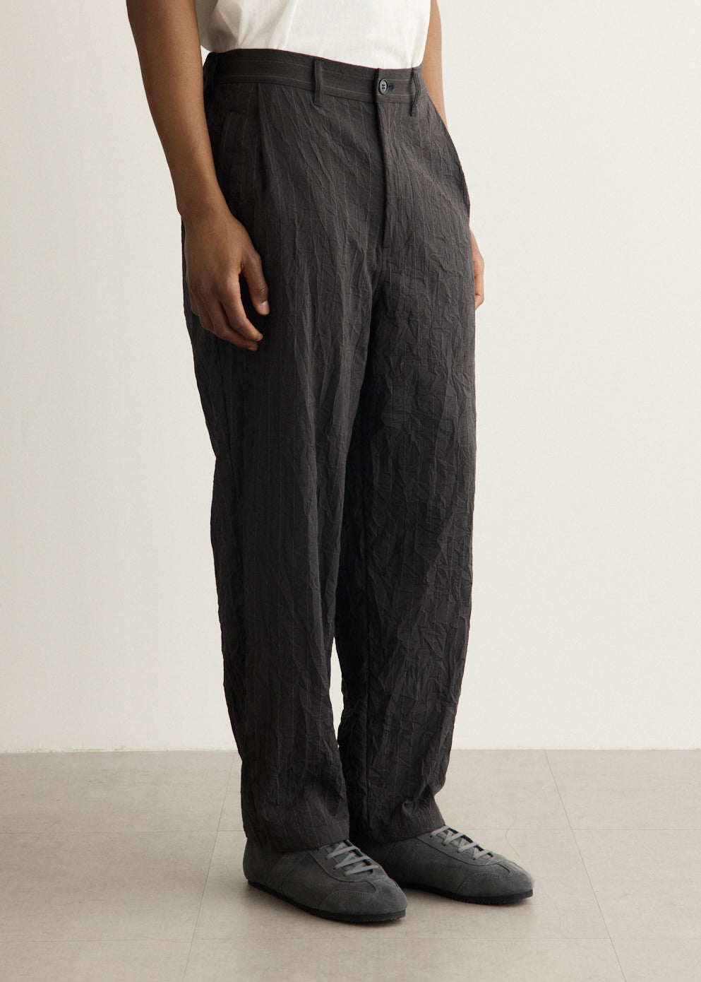 Creasy Pleated Pants