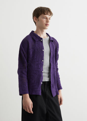 Crochet Overshirt