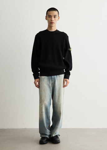 Organic Cotton Waffle Fleece Sweatshirt