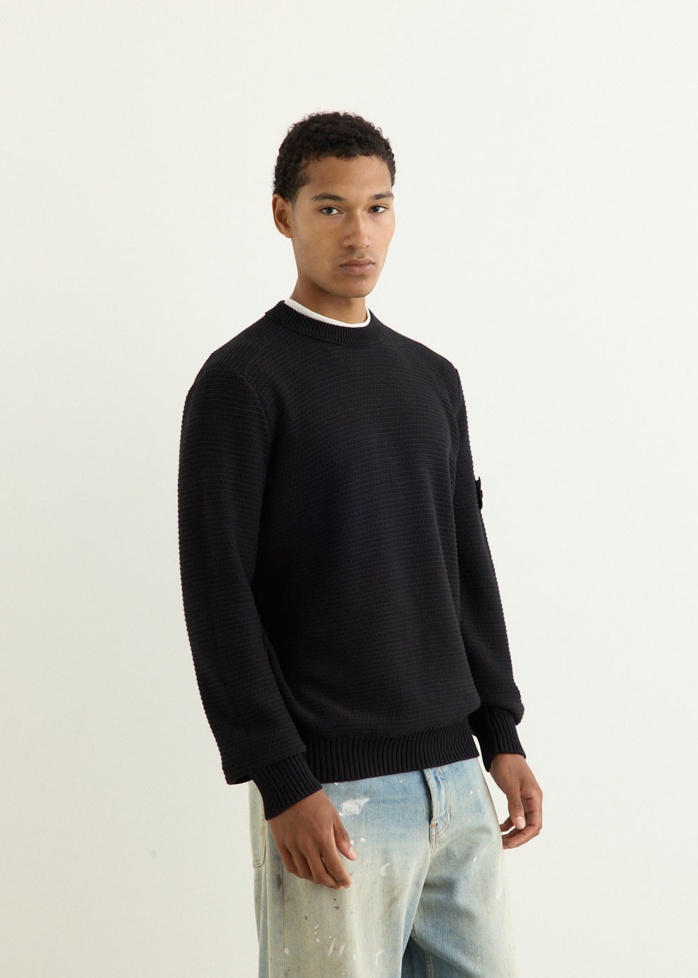 Ghost Cotton Cashmere Knit Crew Sweater