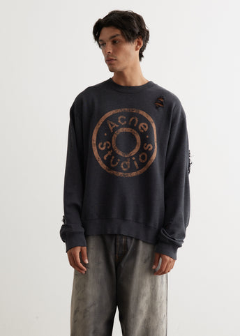 Franziska U Button Logo Sweater