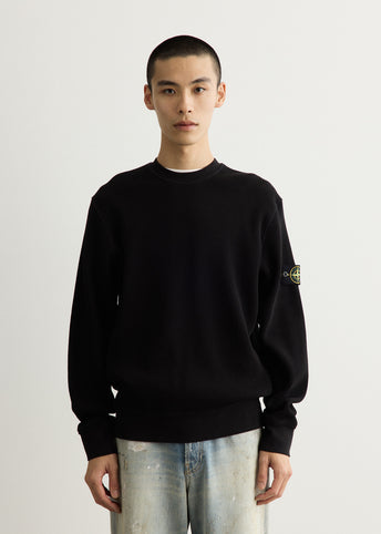 Organic Cotton Waffle Fleece Sweatshirt