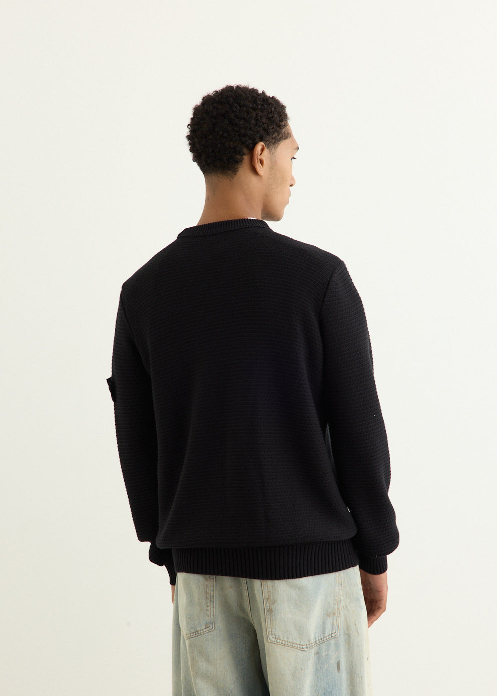 Ghost Cotton Cashmere Knit Crew Sweater