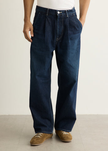 Selvage Denim Two Tuck Pants
