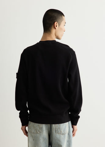 Organic Cotton Waffle Fleece Sweatshirt