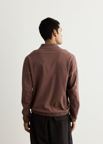 Sylane Relaxed Light Pile Jersey Polo