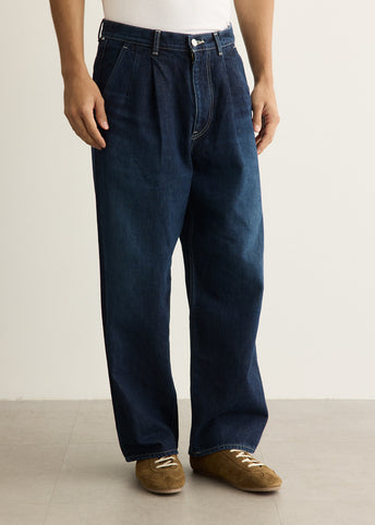 Selvage Denim Two Tuck Pants