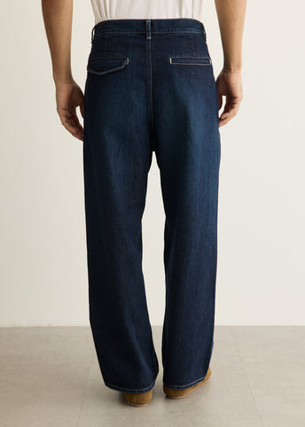 Selvage Denim Two Tuck Pants