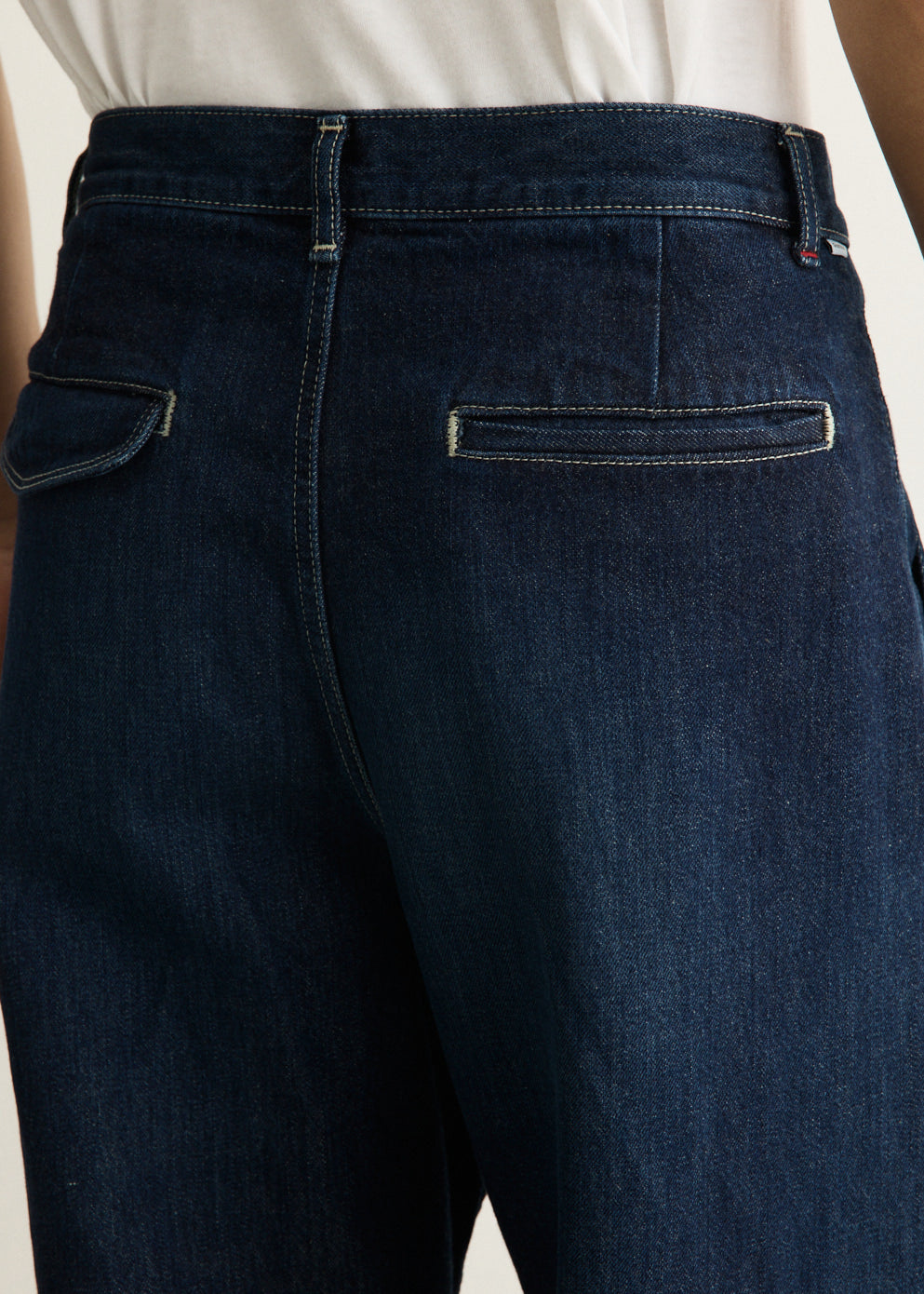 Selvage Denim Two Tuck Pants