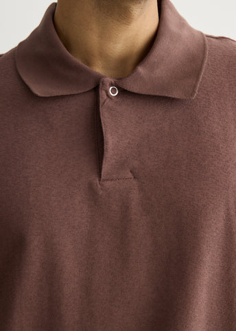 Sylane Relaxed Light Pile Jersey Polo