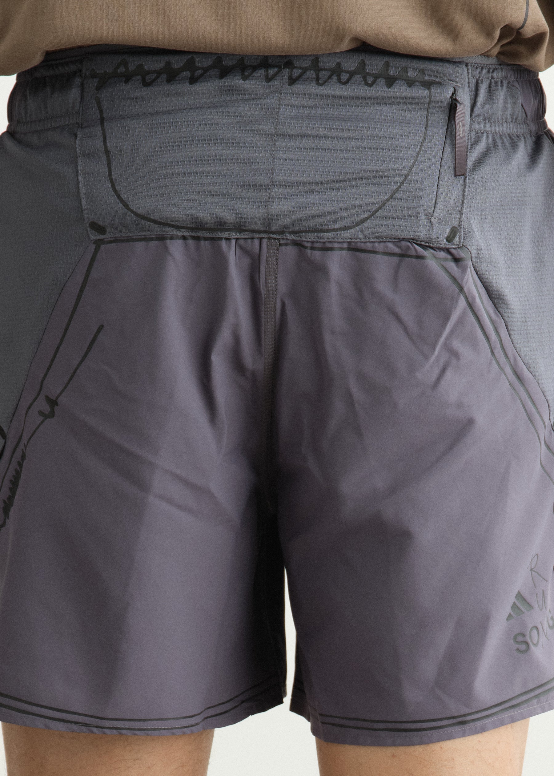 x Song for the Mute ADIRUN01 Running Shorts