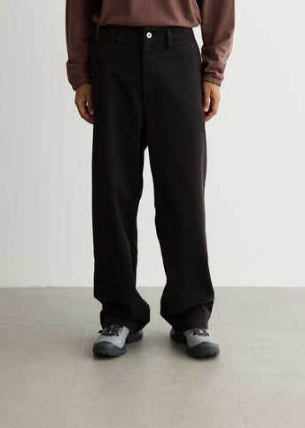 Hengifoss High Waist Heavy Twill Trousers
