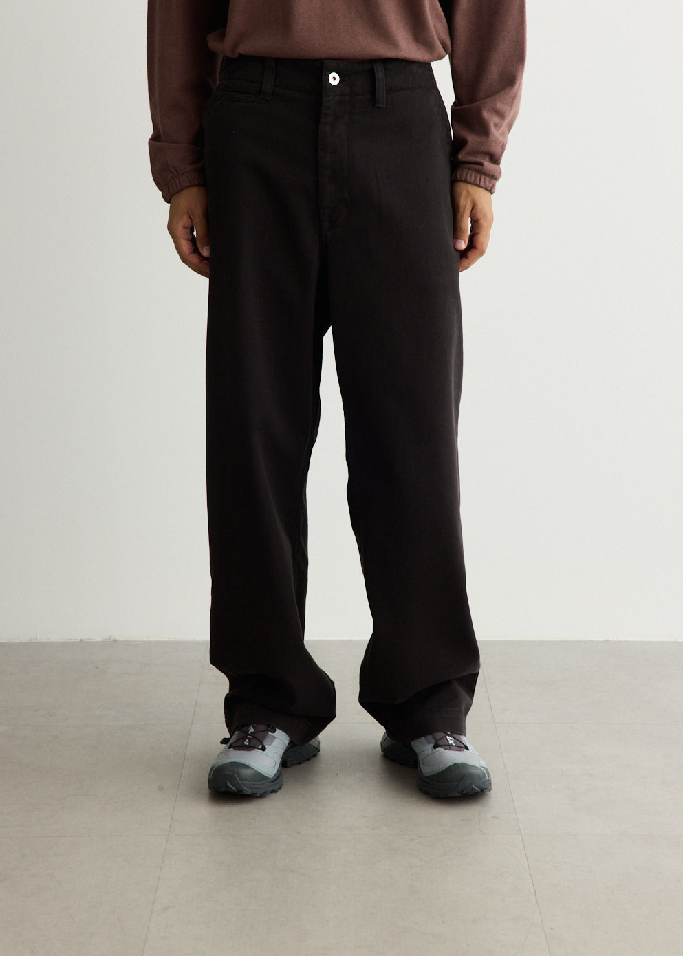 Hengifoss High Waist Heavy Twill Trousers