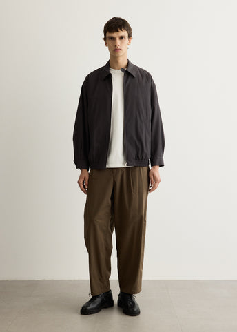 Brushed Cotton Gabardine Swing Top Jacket