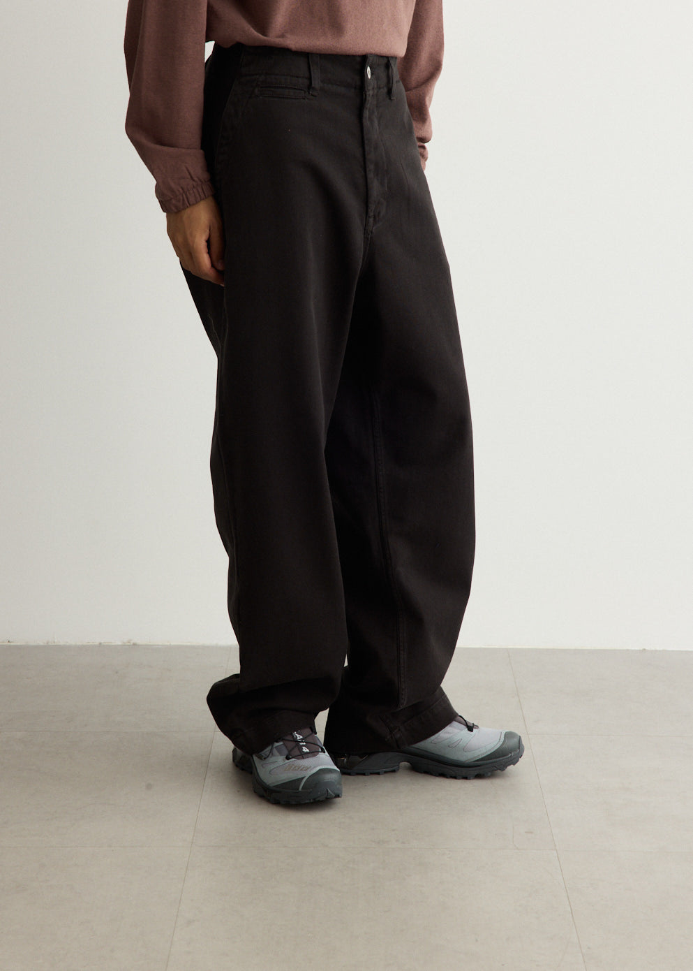 Hengifoss High Waist Heavy Twill Trousers