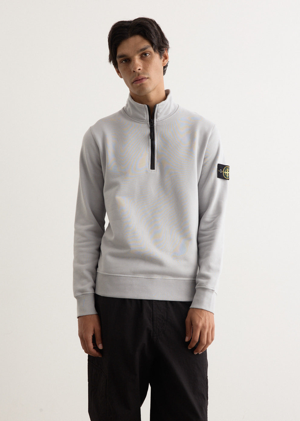 Organic Cotton Half Zip Sweatshirt