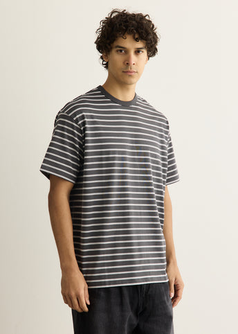 Tri Spun Border Short Sleeve T-Shirt