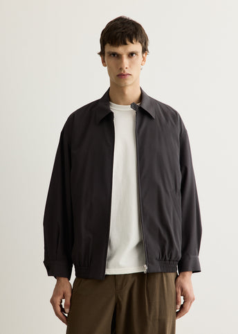 Brushed Cotton Gabardine Swing Top Jacket
