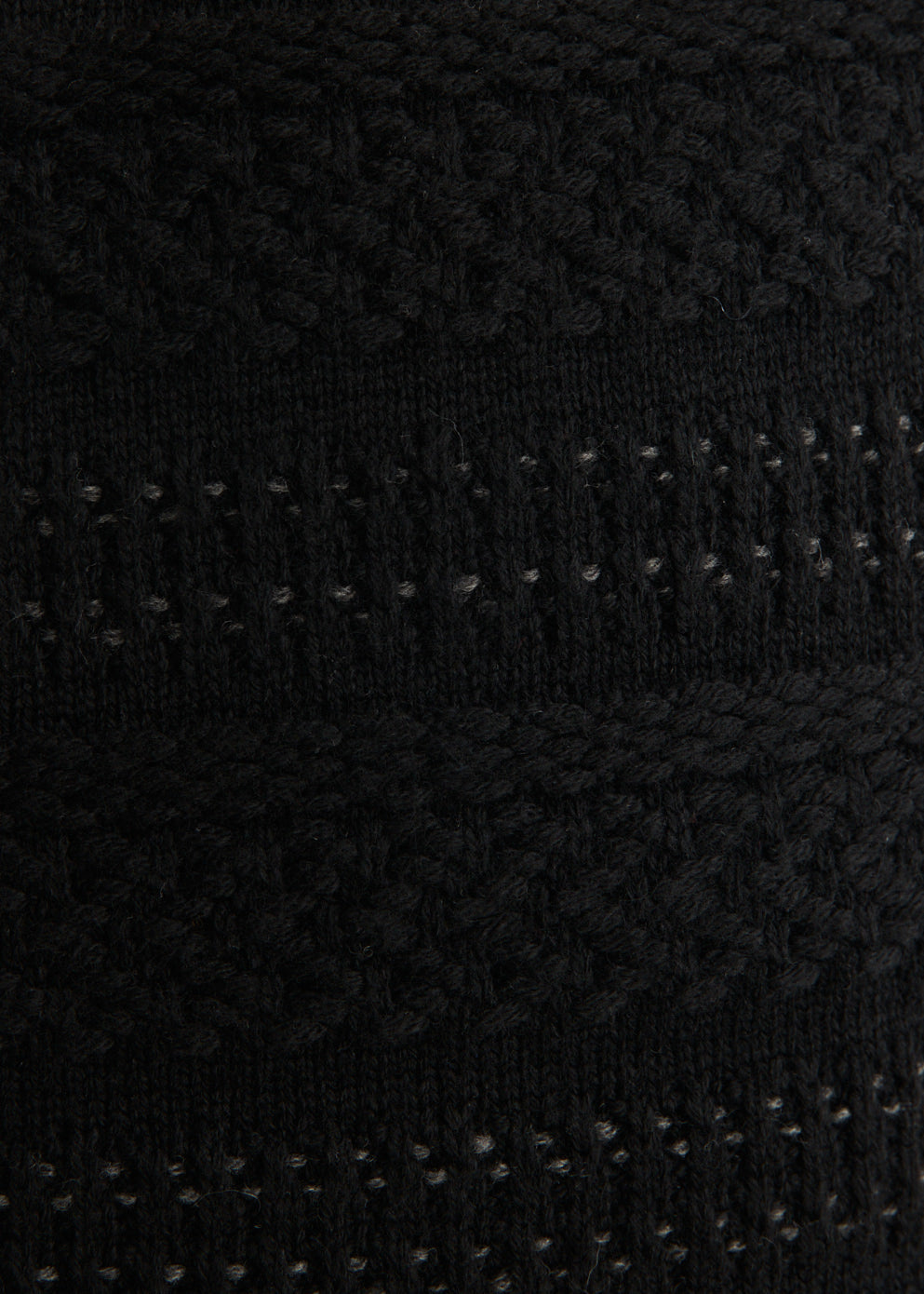 Structure Stripe Knit Vest