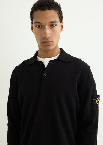 Micro Stitch Soft Organic Cotton Knit Polo