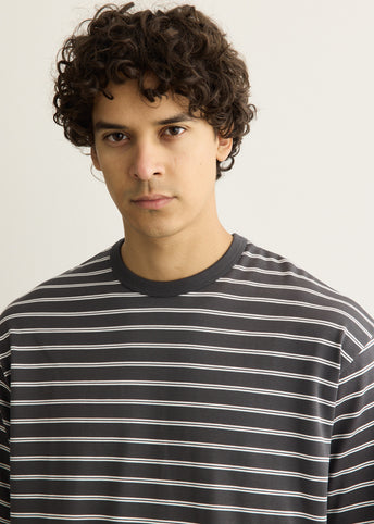 Tri Spun Border Short Sleeve T-Shirt