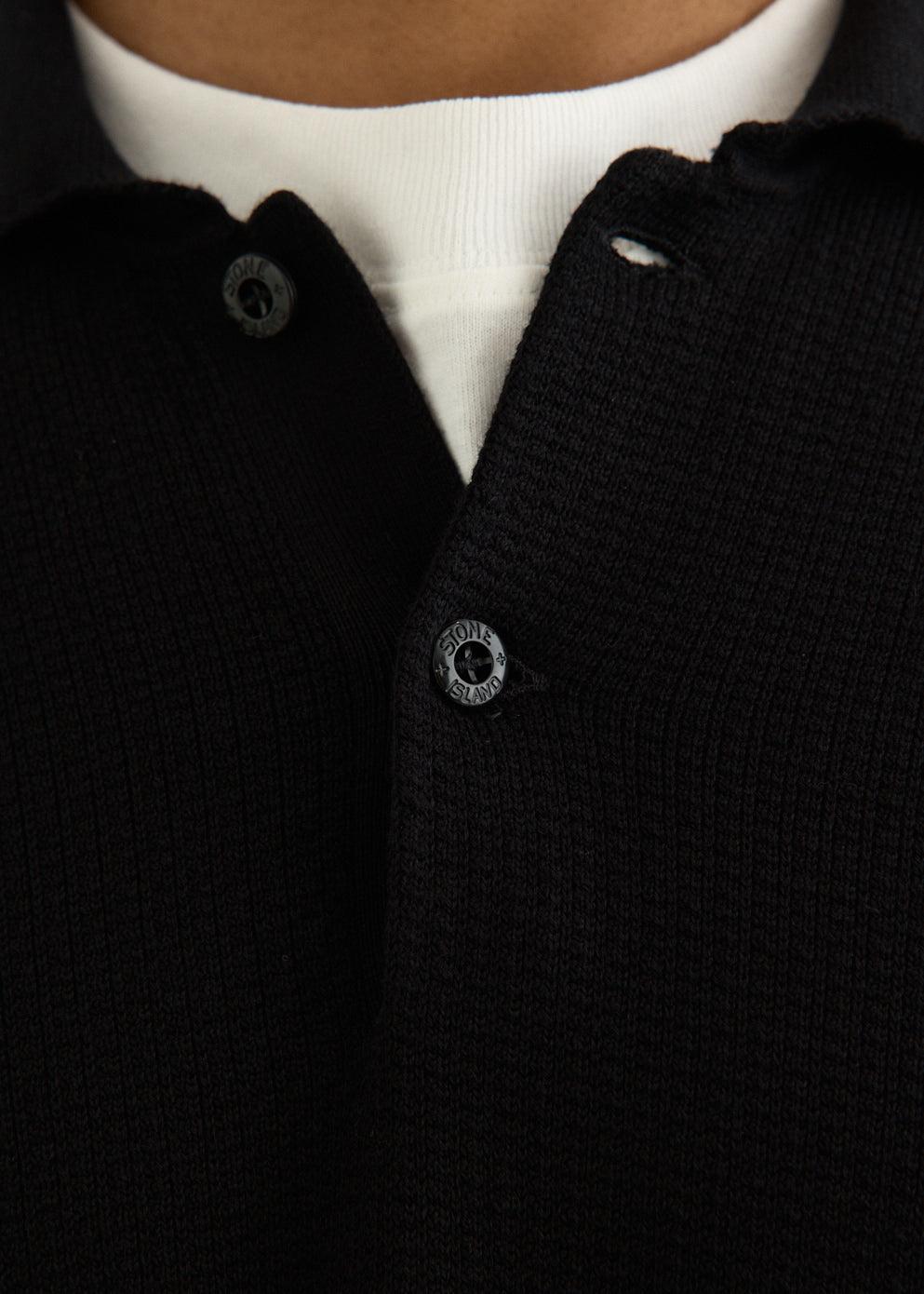 Micro Stitch Soft Organic Cotton Knit Polo