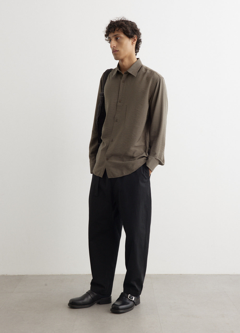 新品 HYEON hyeon carrot pants dot black