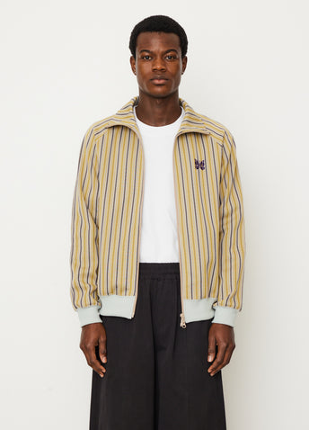 Poly Jacquard Track Jacket