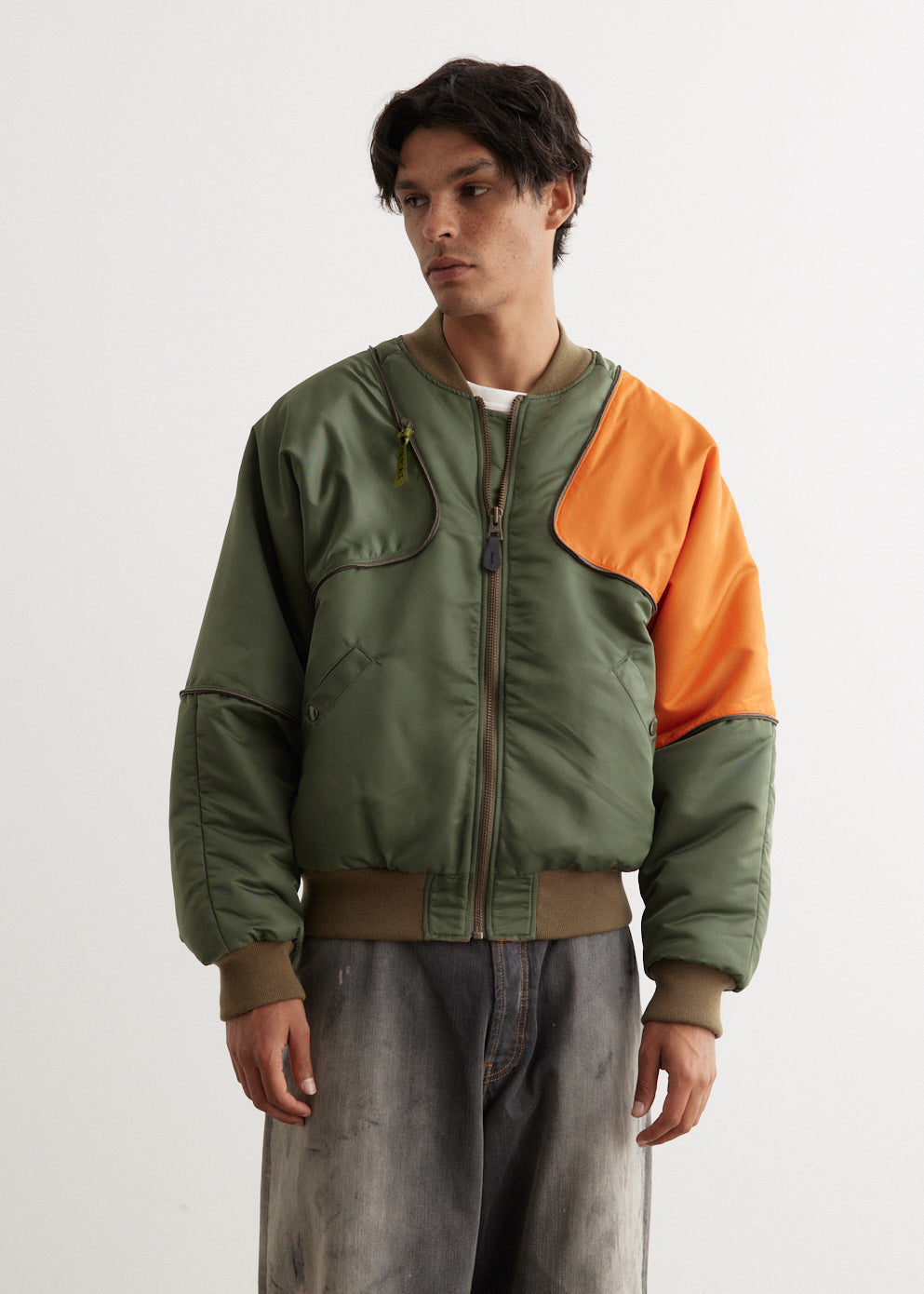 Sham Jacket MA-1 Nylon SHAM BOMBER Jacket