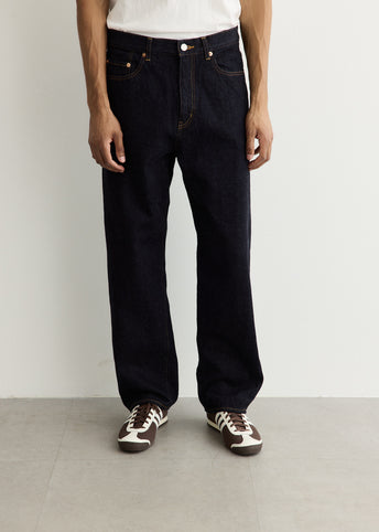 14oz No.13 Wide Straight Denim Jeans