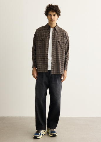 Wool Plaid Cowboy Shirt
