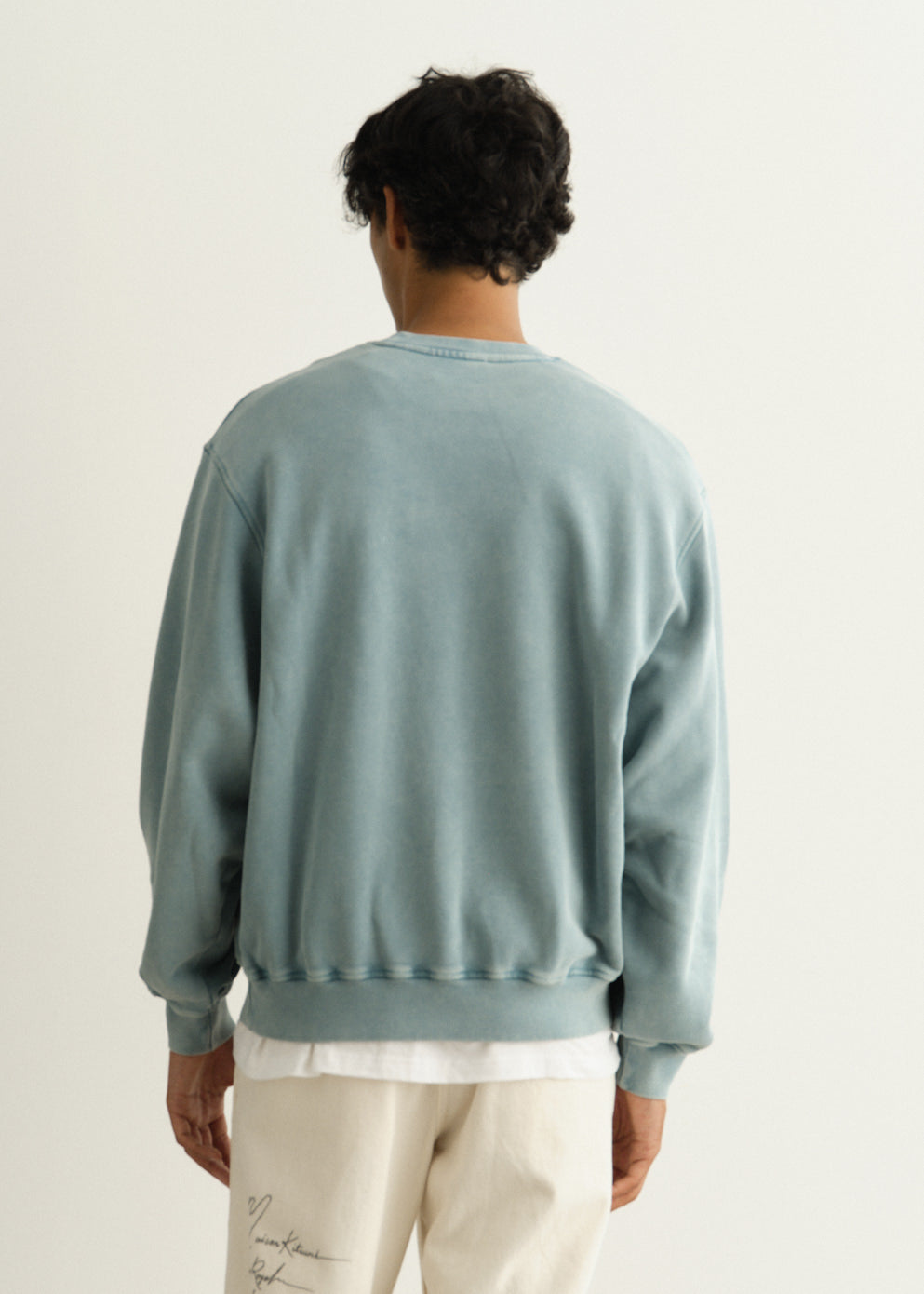 Fountain Stamp Faded Relaxed Sweatshirt