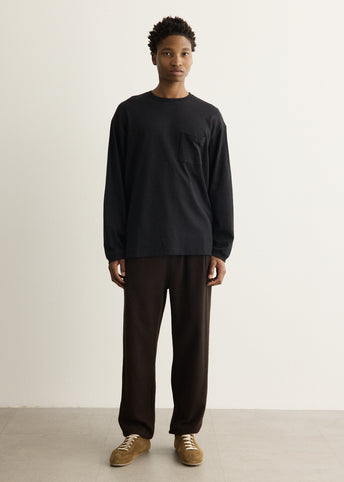 Cashmere Mixed Easy Pants