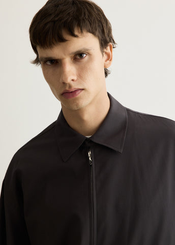 Brushed Cotton Gabardine Swing Top Jacket